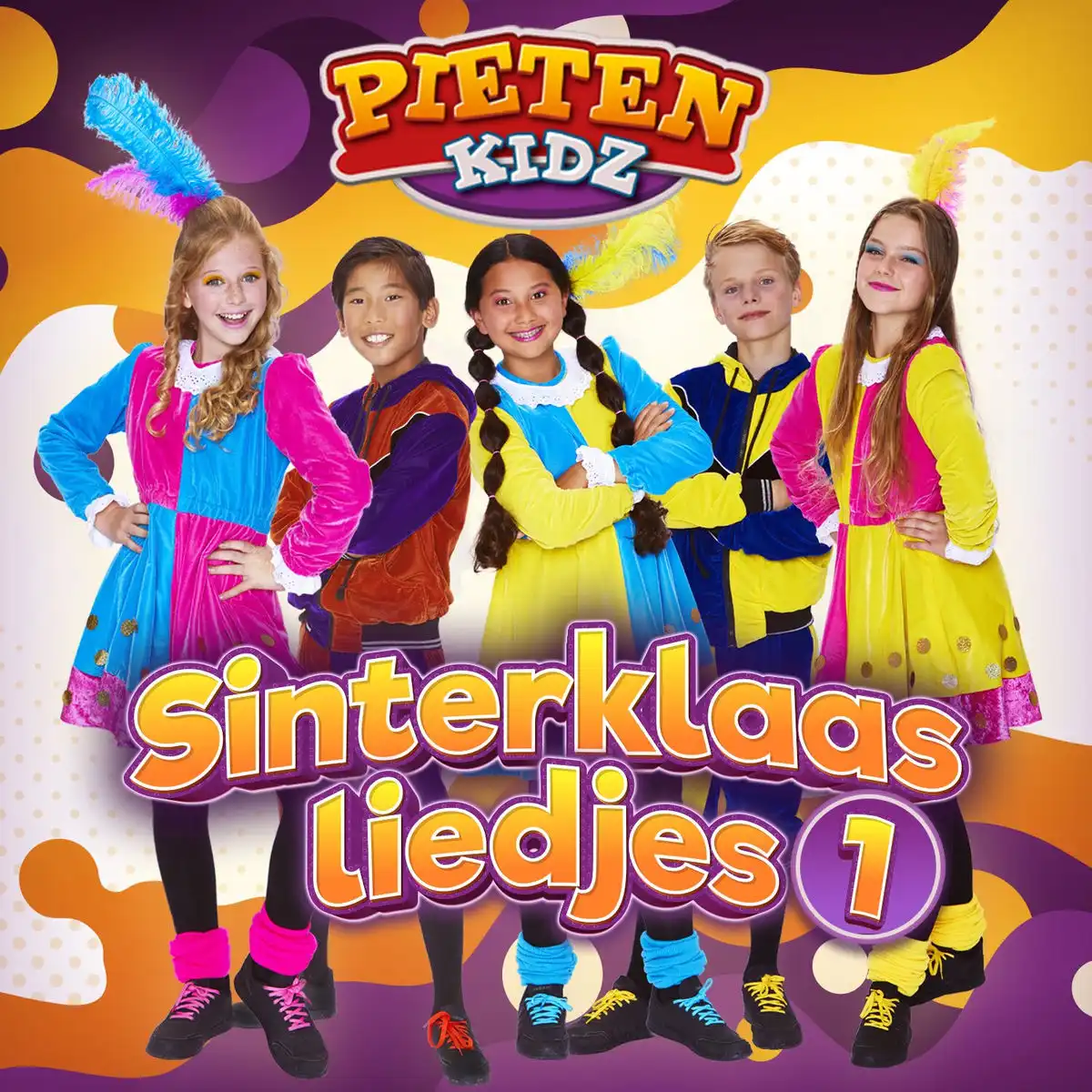 Albumhoes Sinterklaasliedjes 1 van de Pietenkidz