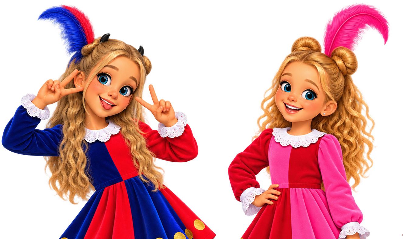 De PietenKidz als tekenfiguren